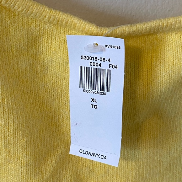 Old Navy Women’s Cozy Cropped Sweater Tank Top XL - Picture 2 of 3
